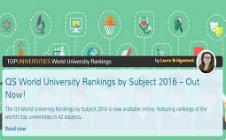 2016世界大學學科排名誕生‖全球前50，這些港校專業(yè)全部上榜！